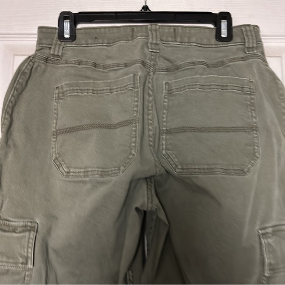 Hollister Green Cargo Pants Straight Leg - Picture 4 of 5